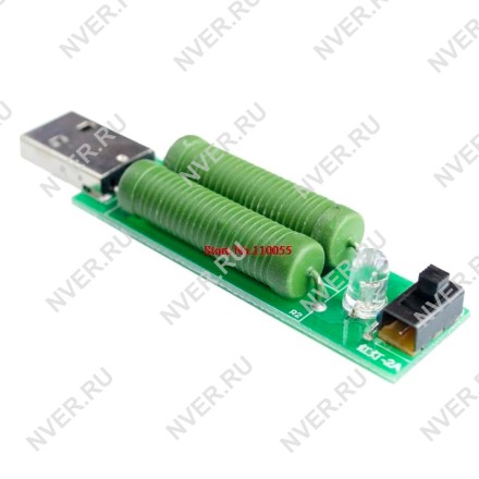 Простой USB мини-разрядный нагрузочный резистор AAA 1/2А